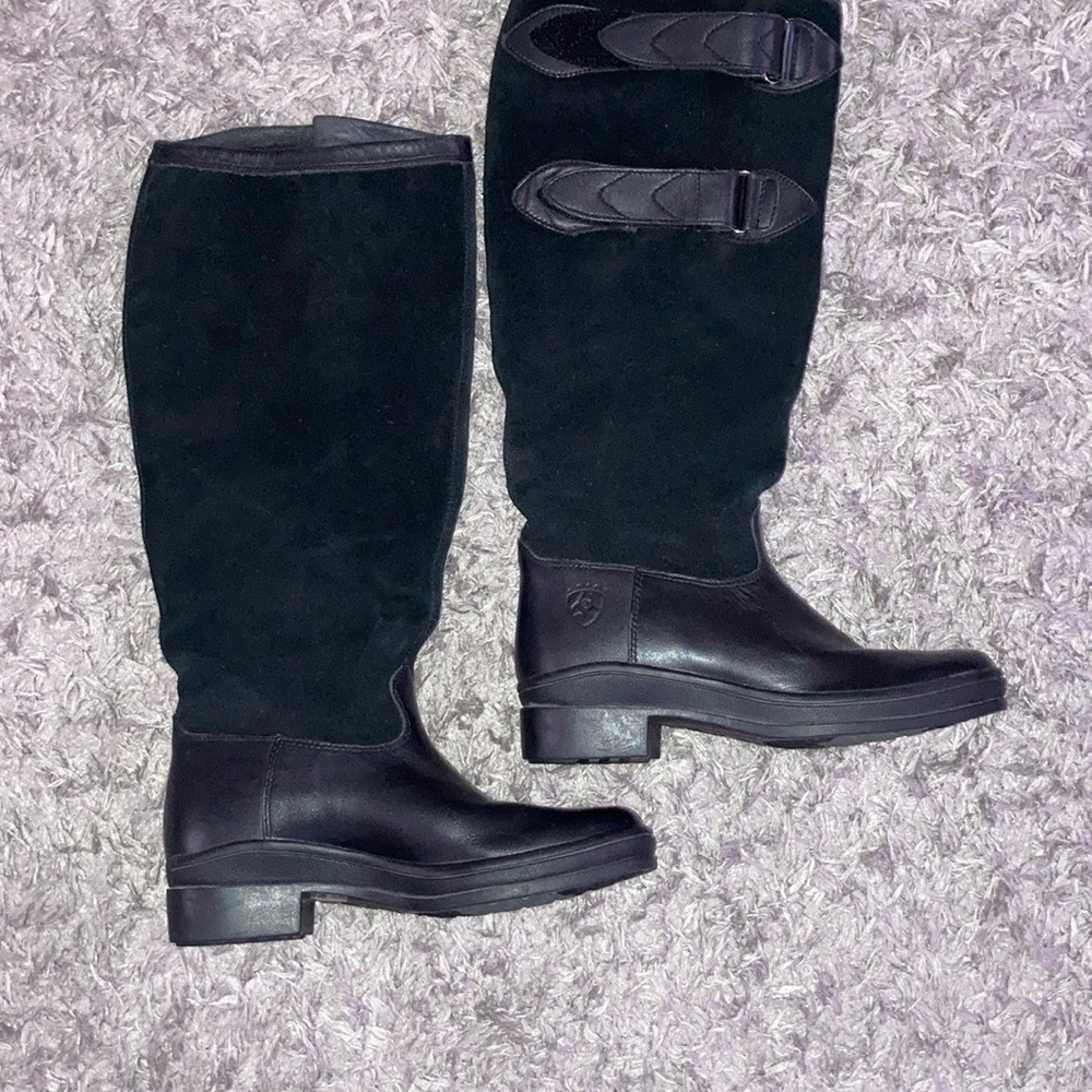 Ariat Black riding or winter boots for Women